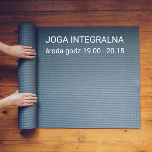 JOGA INTEGRALNA - 3 środy w GRUDNIU godz. 19.00
