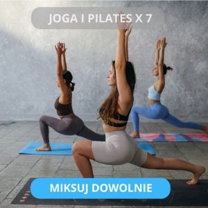 PILATES - JOGA - miksuj dowolnie - 7 zajęć w GRUDNIU